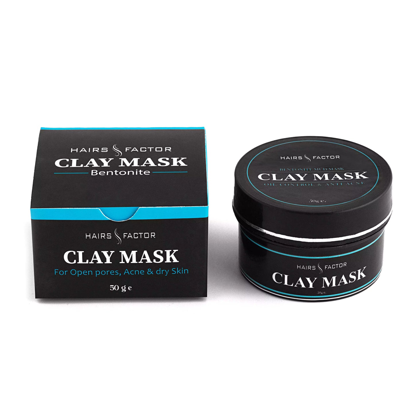 CLAY MASK For Open pores, Acne and Dry Skin