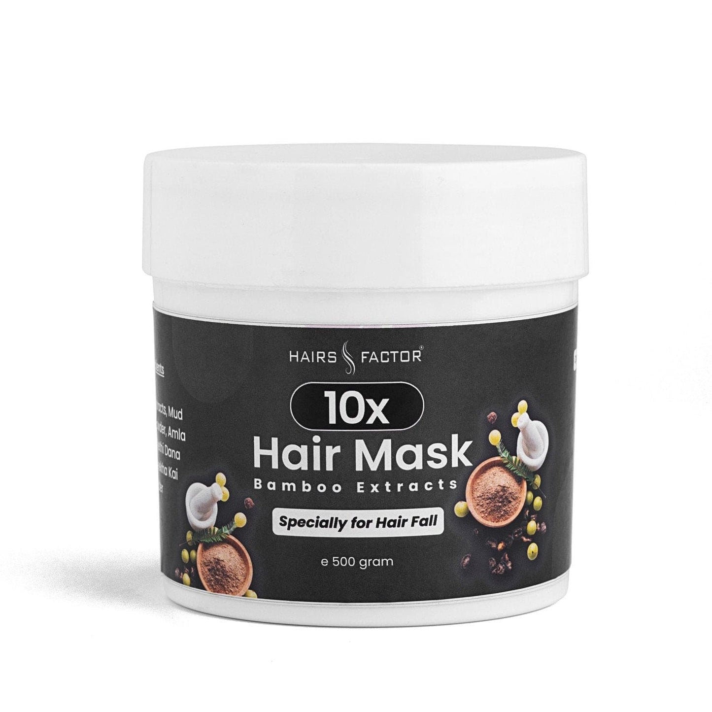 10X HAIR MASK POWDER ORGANIC & CHEMICAL FREE | HAIRSFACTOR
