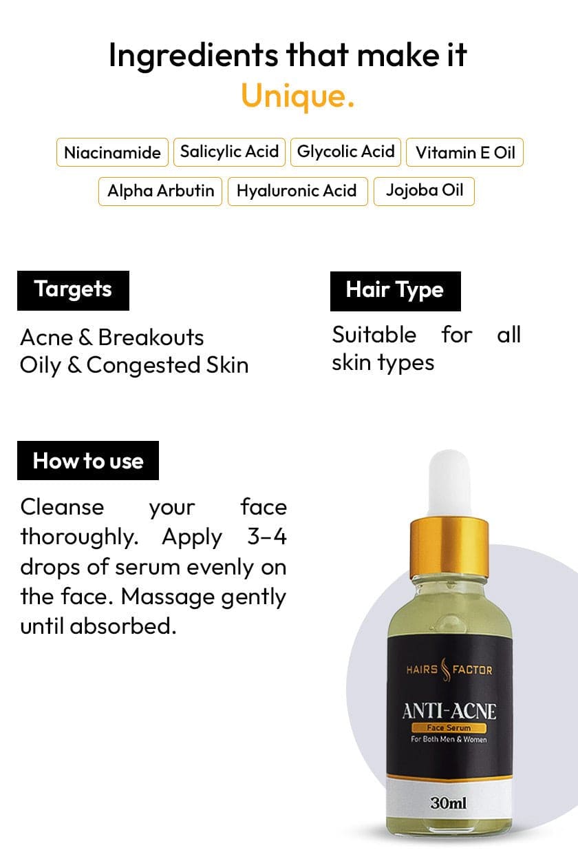 Under Eye Dark Circles Serum And Anti Acne Serum (Results in 2 weeks)