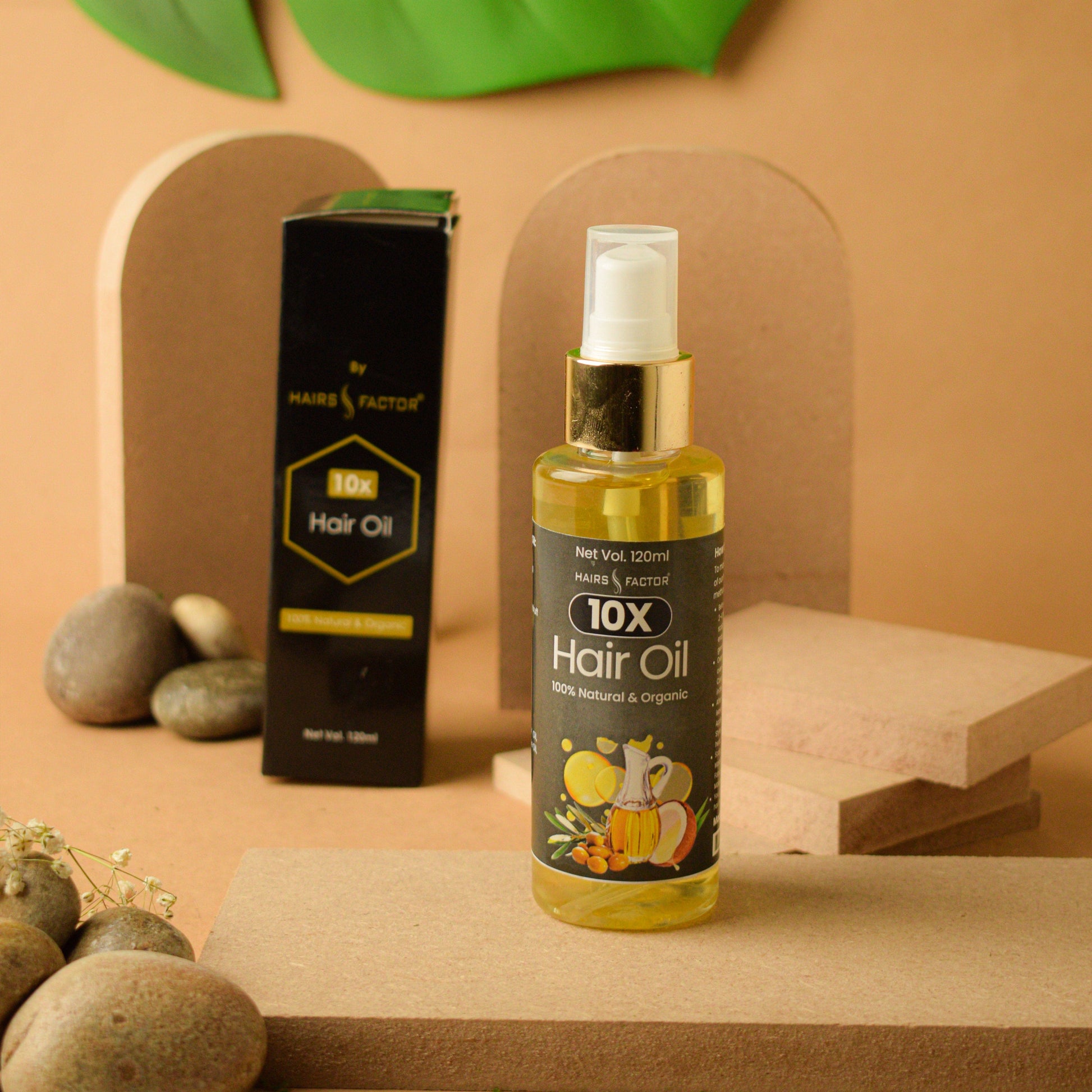 10x best organic hair oil HAirsFactor