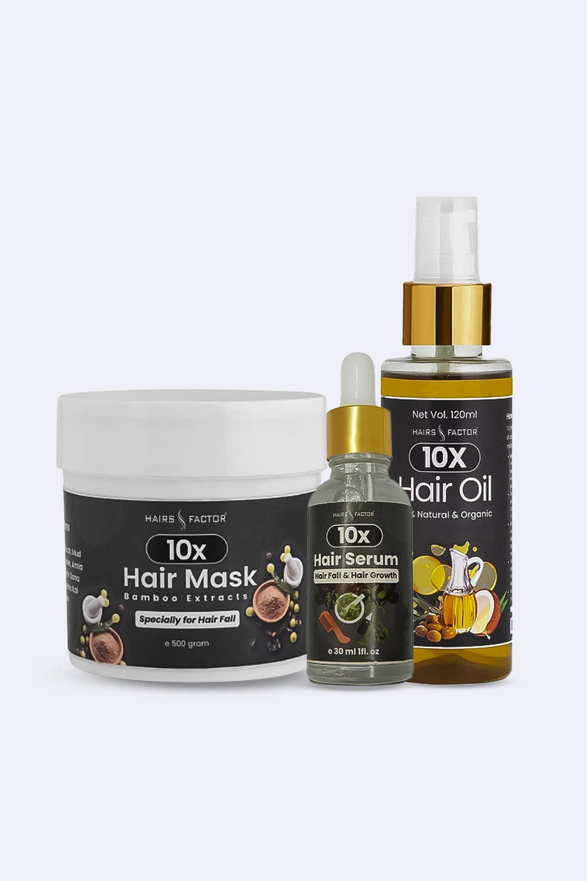 10X DEAL - ULTIMATE HAIRCARE ONE-STOP SOLUTION | HAIRSFACTOR (GURANTEED RESULTS IN 15 -DAYS)