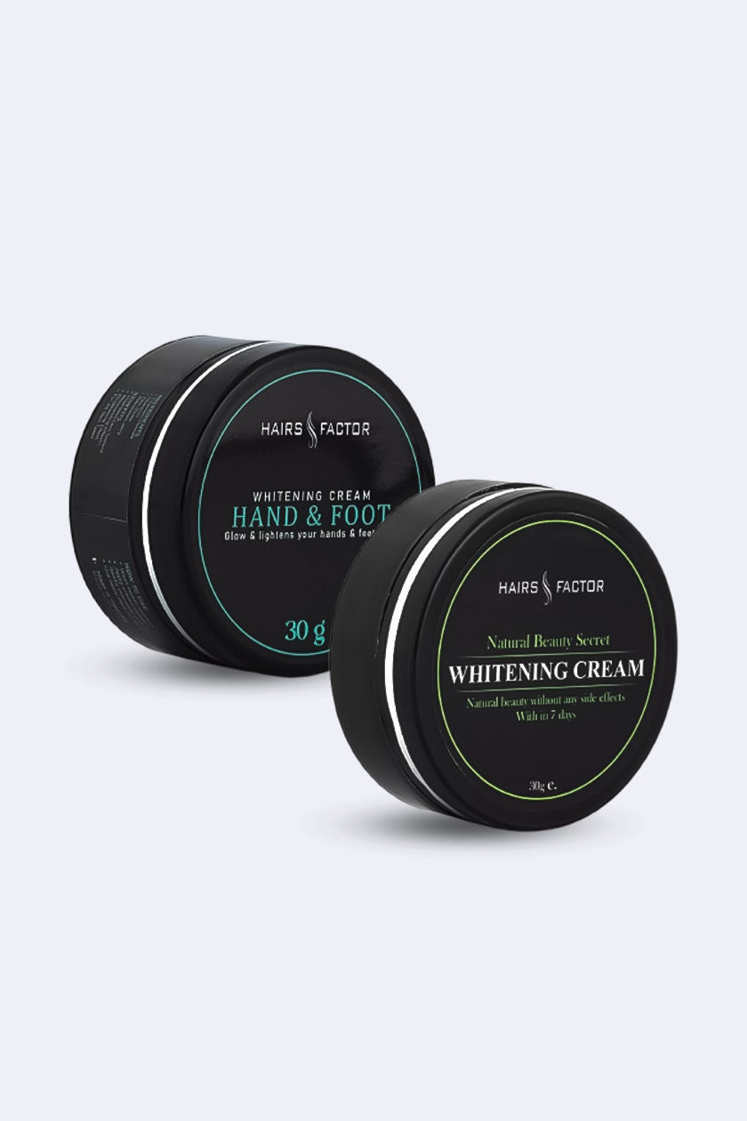 NATURAL NIGHT WHITENING CREAMS BUNDLE (GURANTEED RESULTS)