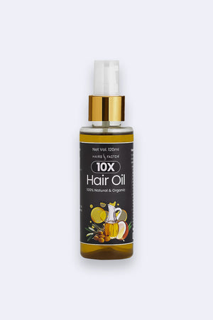 10X HAIR OIL - Blend of 10 Natural Oils Increase Hair Growth, Thickness & Repair