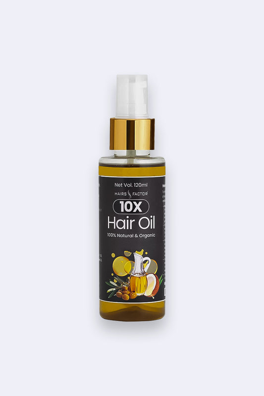 10X HAIR OIL - Blend of 10 Natural Oils Increase Hair Growth, Thickness & Repair