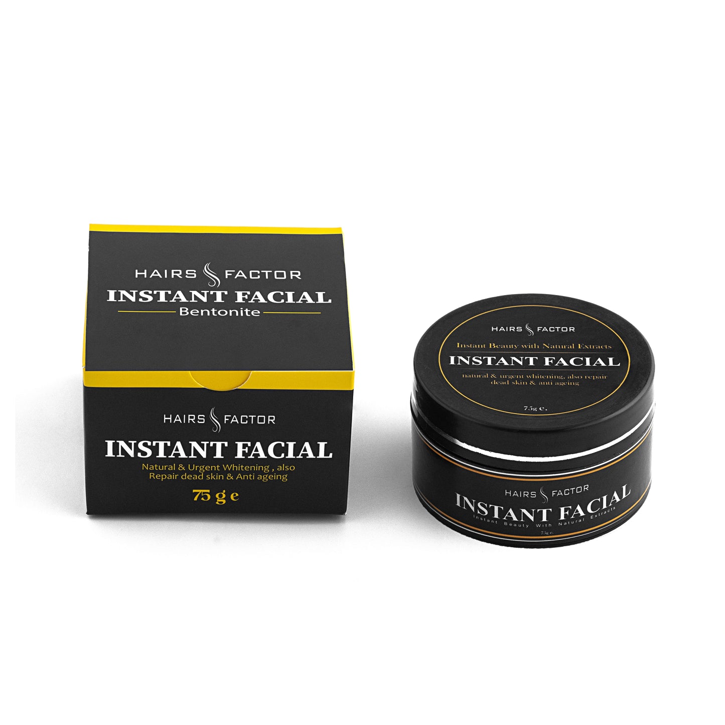 2 IN 1 Whitening INSTANT FACIAL + FACE SCRUB (75g)