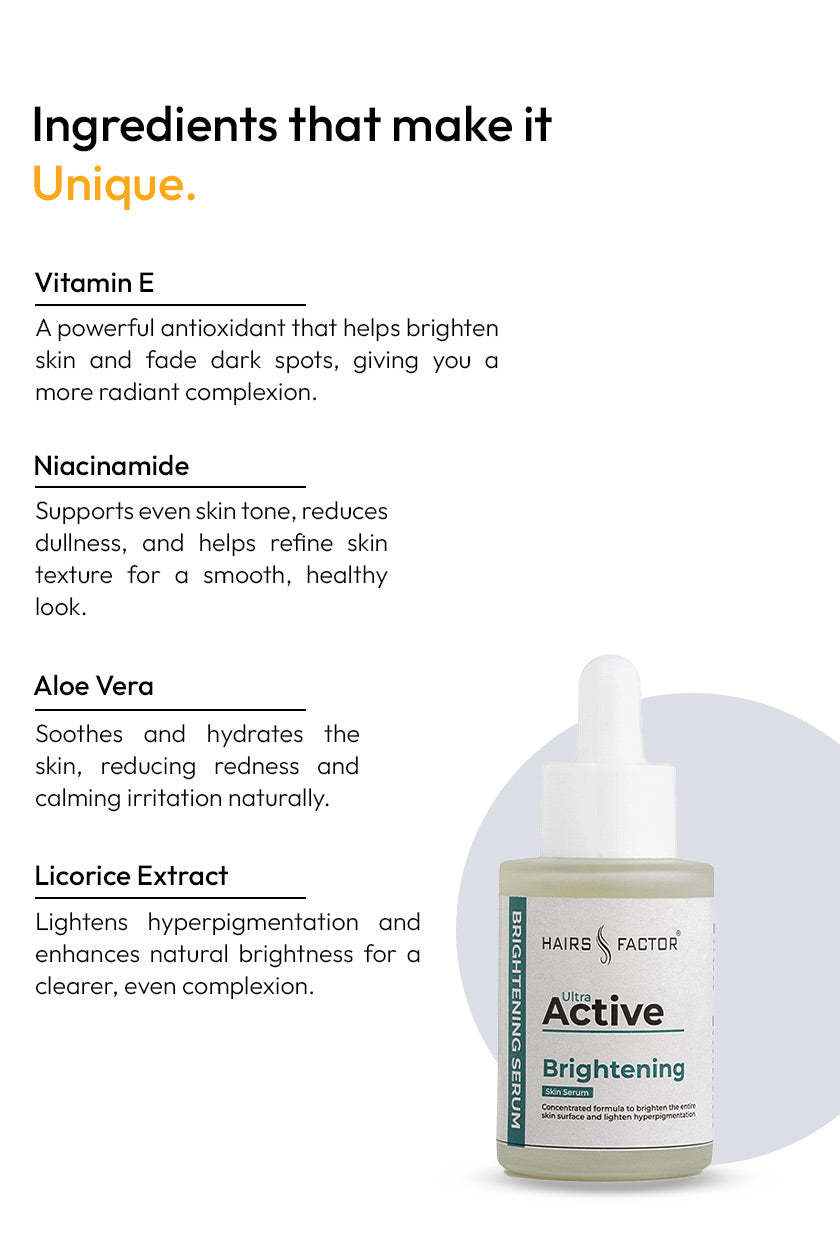 Brightening Face Serum (GURANTEED RESULTS IN 7-DAYS) (30ML)