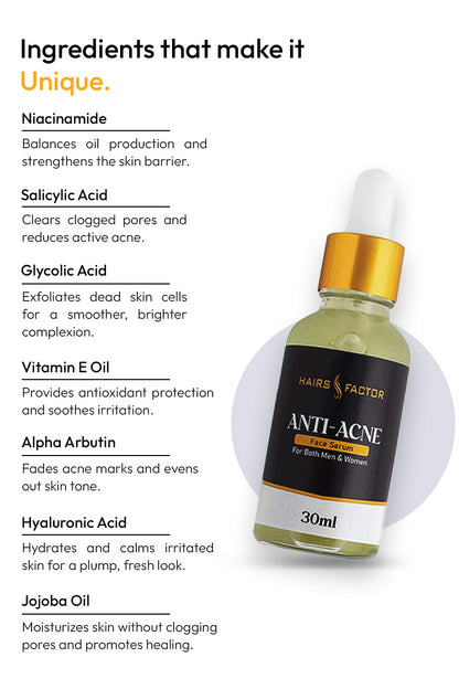 ANTI ACNE SERUM (30ml) (GURANTEED RESULTS IN 7-DAYS)