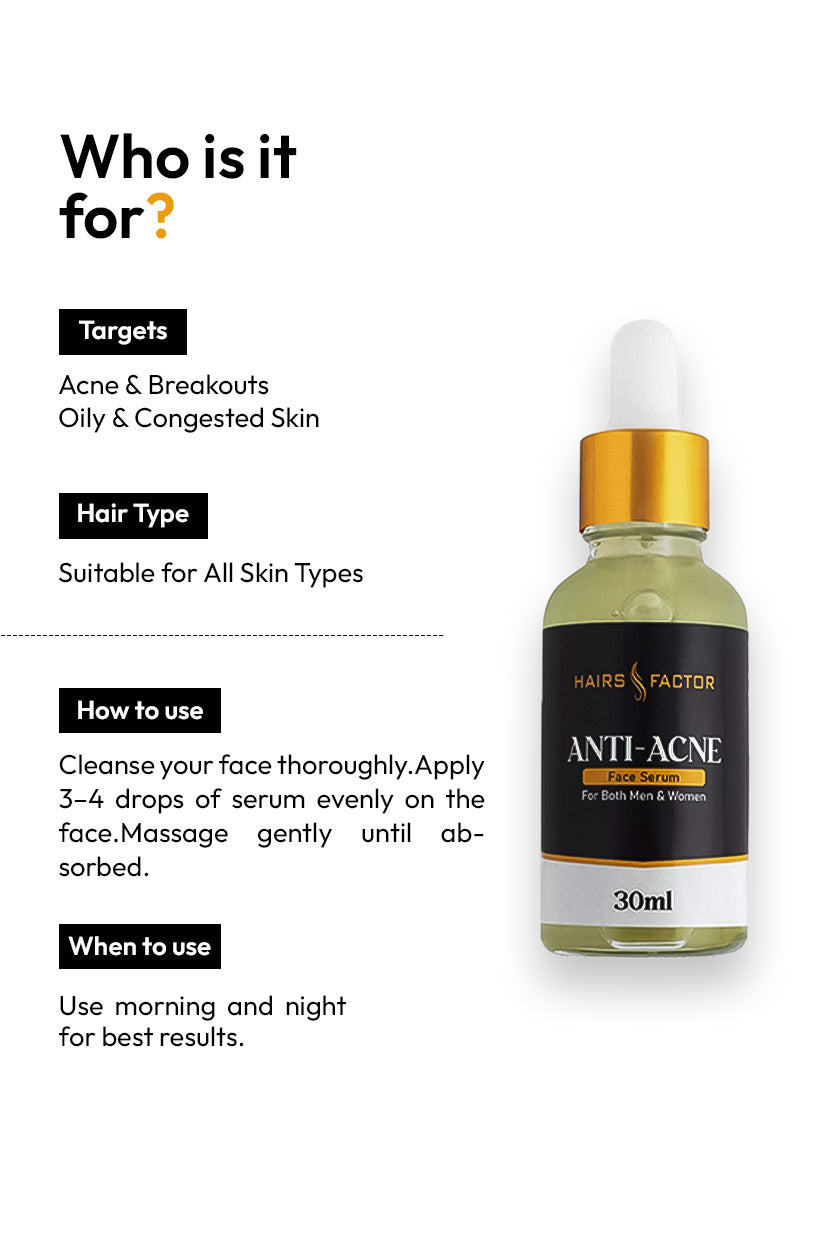 ANTI ACNE SERUM (30ml) (GURANTEED RESULTS IN 7-DAYS)