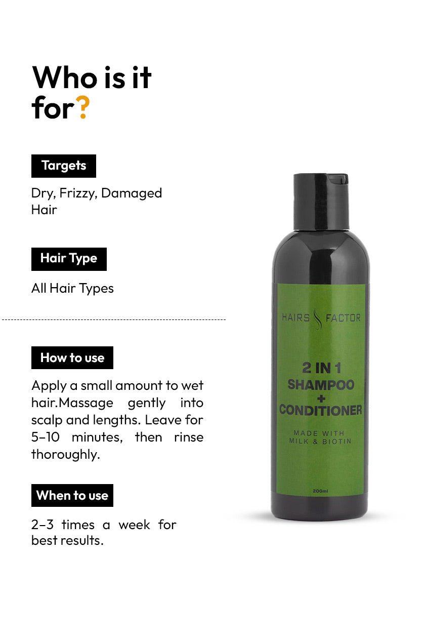 ALL IN ONE HAIR CARE DEAL With Free Mask Packet