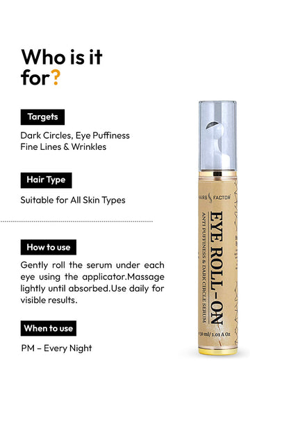 Under Eye Serum for Dark Circles (Results in 15 days)
