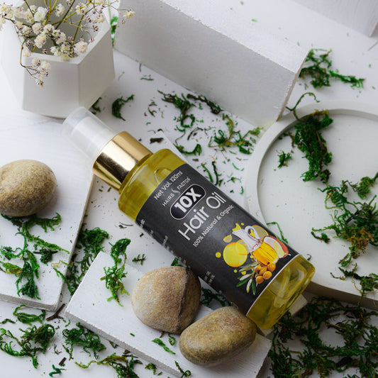 10X HAIR OIL - Blend of 10 Natural Oils Increase Hair Growth, Thickness & Repair