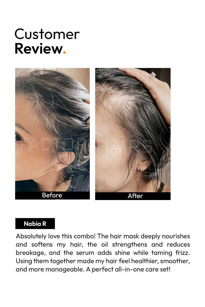 10X DEAL - ULTIMATE HAIRCARE ONE-STOP SOLUTION | HAIRSFACTOR (GURANTEED RESULTS IN 15 -DAYS)