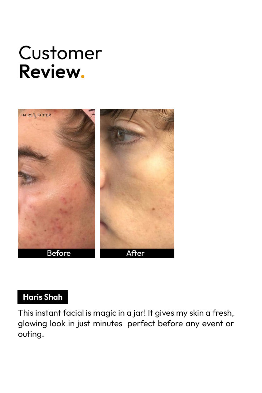 2 IN 1 Whitening INSTANT FACIAL + FACE SCRUB (75g)