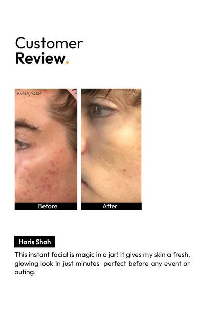 2 IN 1 Whitening INSTANT FACIAL + FACE SCRUB (75g)