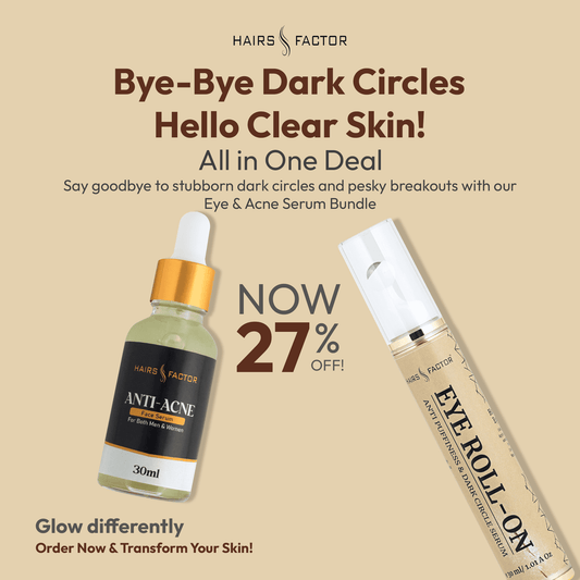 Under Eye Dark Circles Serum And Anti Acne Serum (Results in 2 weeks)