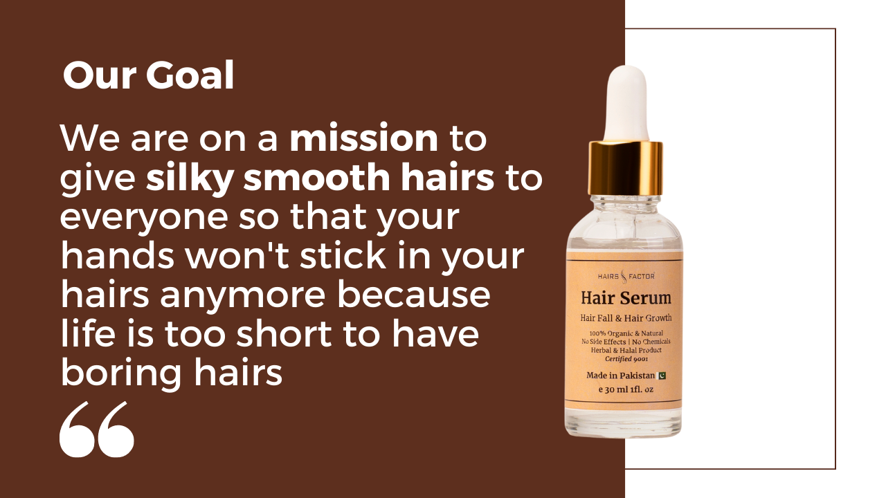 HairsFactor Organic and Natural Hair Serum