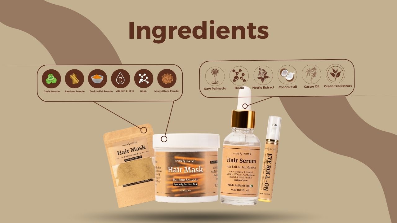 HairsFactor Products Ingredients