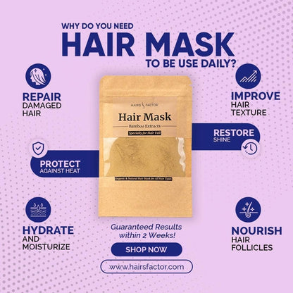 Organic & Natural Hair Mask Powder - hairsfactor