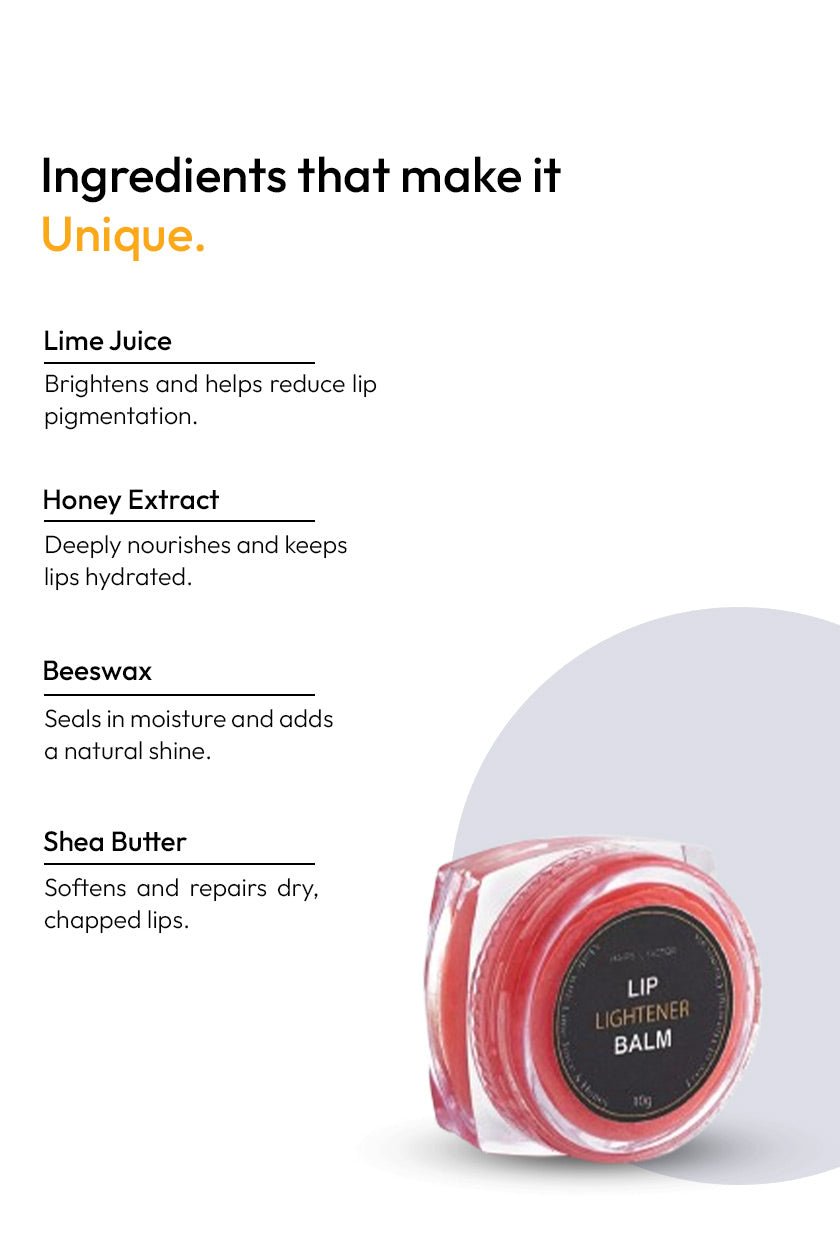 LIP LIGHTNER BALM For Dark and Dry Lips