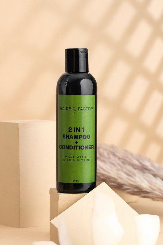 KERATIN 2 IN 1 Organic HAIR SHAMPOO + CONDITIONER (200ml)