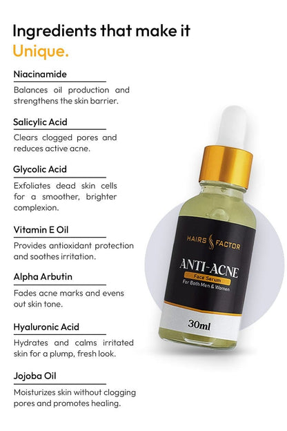 ANTI ACNE SERUM (30ml) (GURANTEED RESULTS IN 14-DAYS)