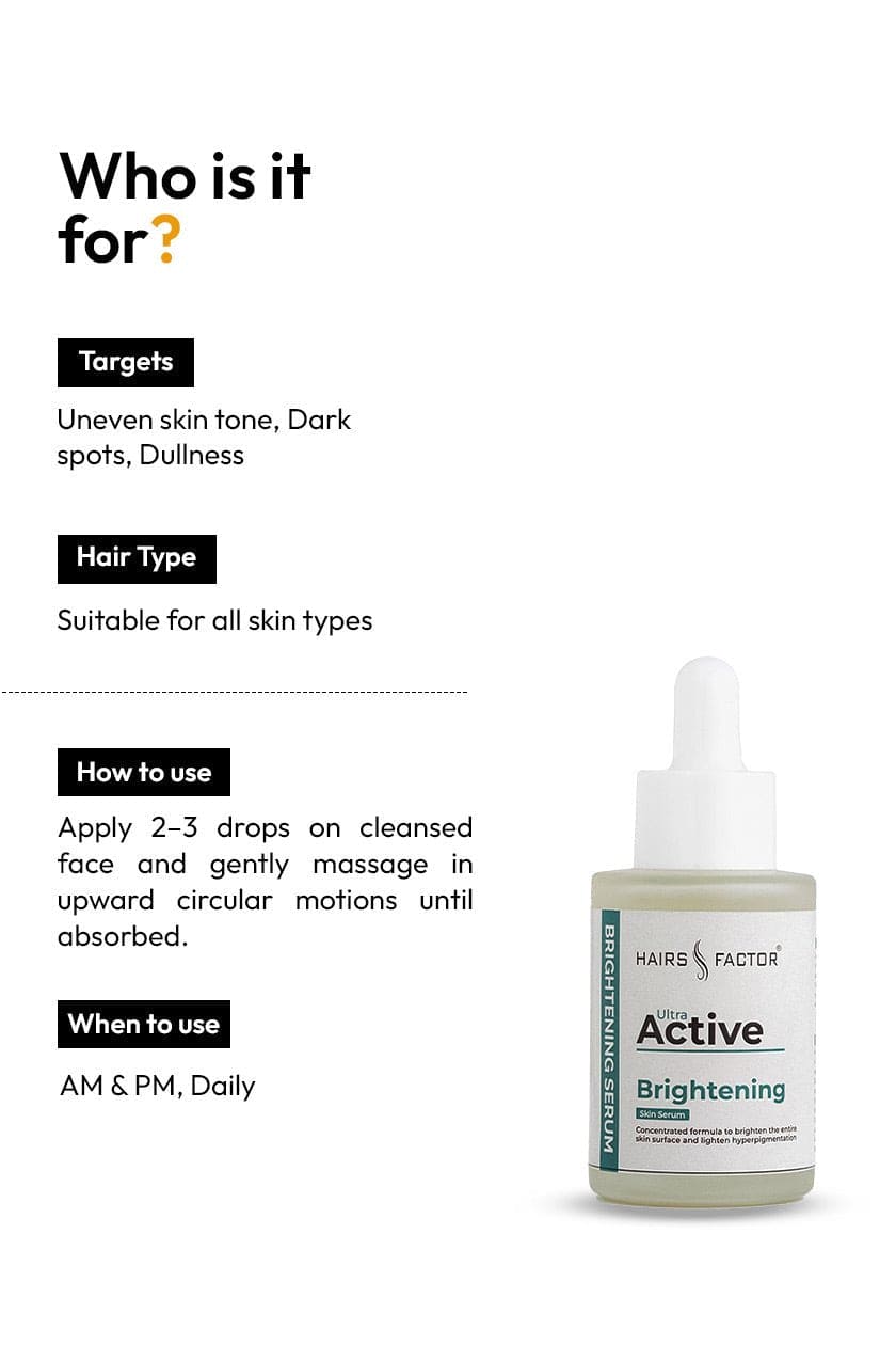 Brightening Face Serum (GURANTEED RESULTS IN 7-DAYS) (30ML)