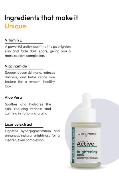 Brightening Face Serum (GURANTEED RESULTS IN 7-DAYS) (30ML)