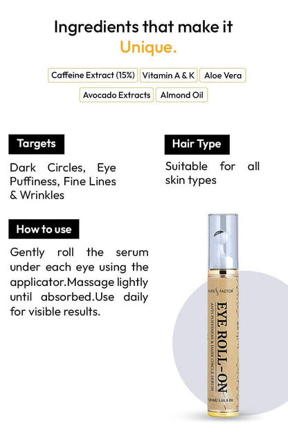 Under Eye Dark Circles Serum And Anti Acne Serum (Results in 2 weeks)