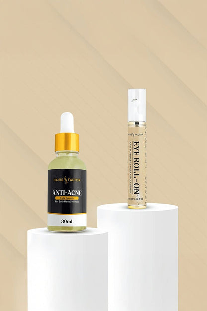 Under Eye Dark Circles Serum And Anti Acne Serum (Results in 2 weeks)