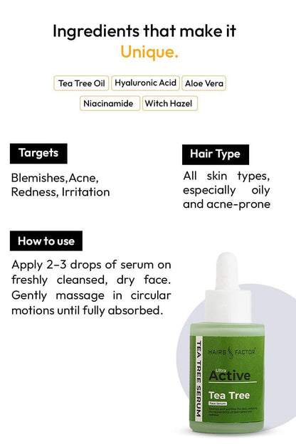 Tea Tree (Anti Acne) And Brightening Serum Deal